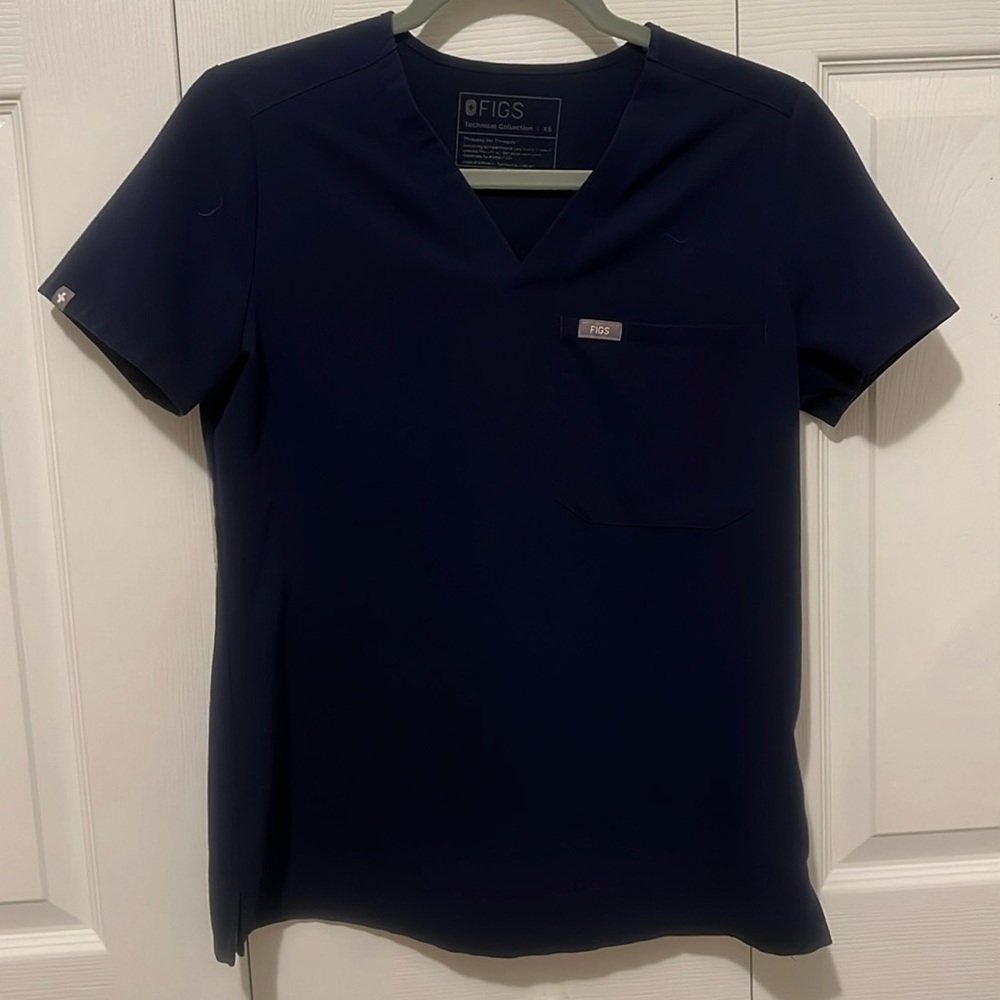 FIGS XS navy Catarina top & Nepal (LE, sold out) jogger set